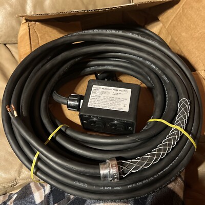 New Ericson 16050606 50ft 12/3 SOOW 600V Relocatable Power Tap Reel Replace Wire
