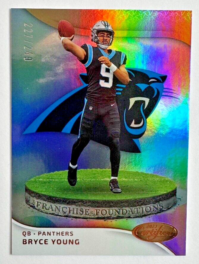 Bryce Young 2023 Certified Franchise Foundations Mirror Bronze RC #FF-13 #d /249