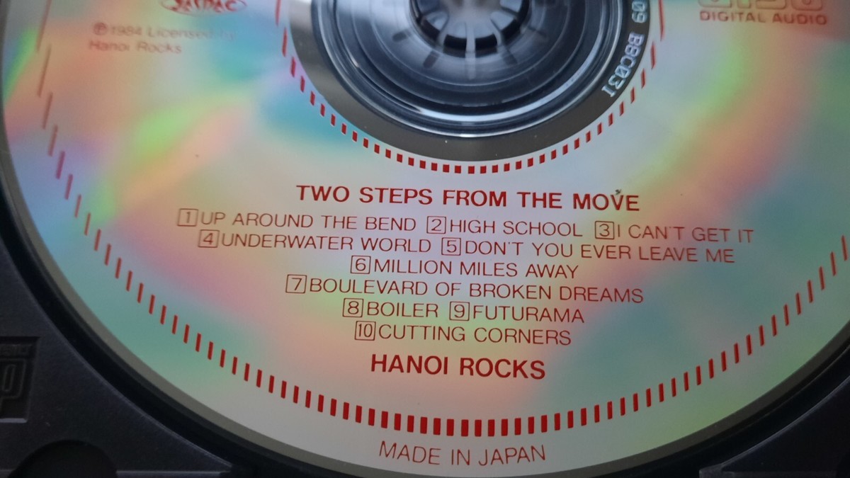 HANOI ROCKS - TWO STEPS FROM THE MOVE ツー・ステップス