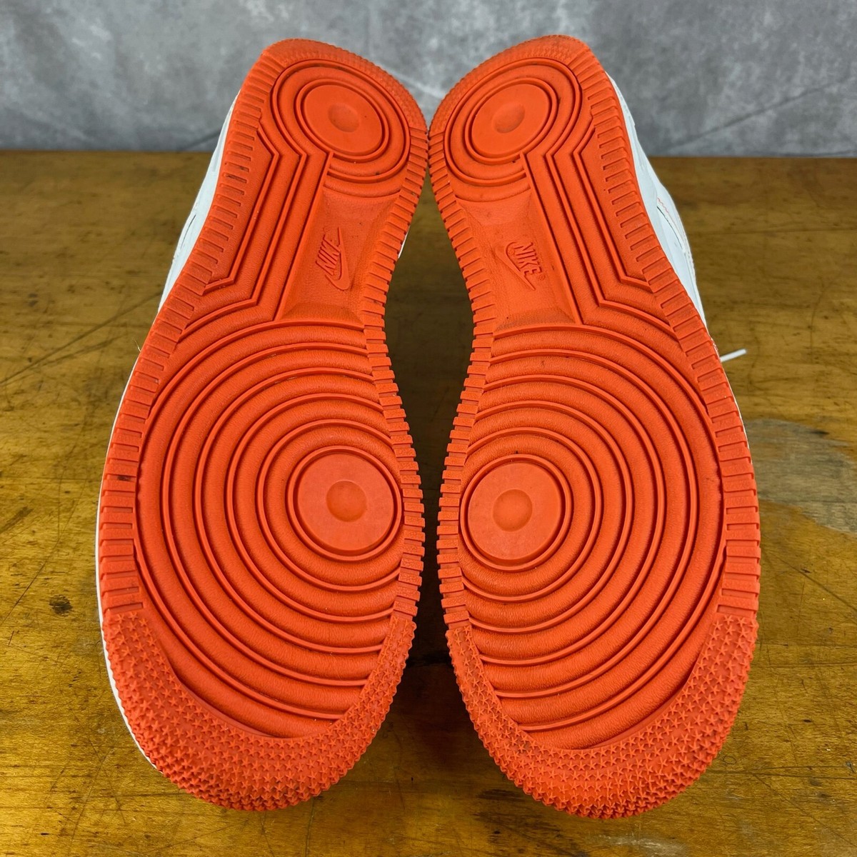 Nike Air Force 1 Low CT2585-100 Rucker Park White Team Orange Size 9.5 Sneakers Nike Air Force 1 Low CT2585-100 Rucker Park White Team  main image 3