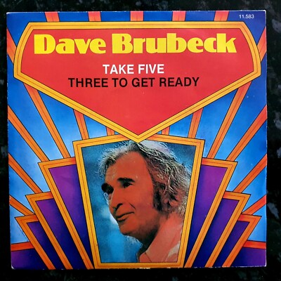 Dave Brubeck - Take Five (LIVE) / Three To Get Ready - Belgium 7'' P/S