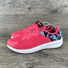 Under Armour Charged Pursuit Youth Shoes Size 4.5 Y Pink 3025146