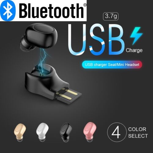 Bluetooth Free Hand Kit Mini Headset Headset iPhone Samsung Micro Android - Picture 1 of 16