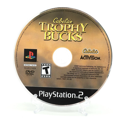 Cabela's Trophy Bucks (2007)  PlayStation 2 Game  Disc Only  Play Tested