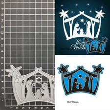 Christmas Cutting Dies Scrapbooking Embossed Paper Card Handmade Decor Album Die