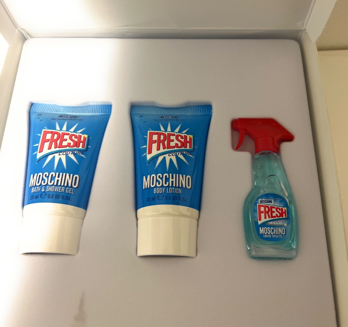 MOSCHINO MINIATURE COLLECTION GIFT SET BRAND NEW GIFT SET