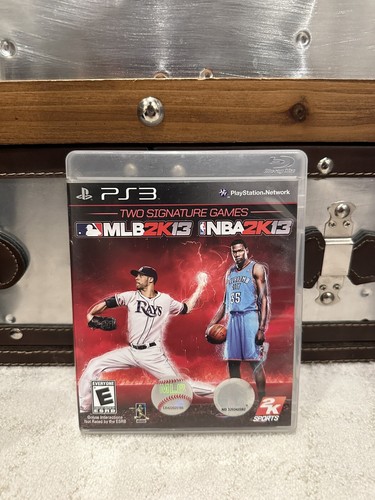 MLB 2K13/NBA 2K13 Combo Pack (Sony PlayStation 3, 2013) Complete CIB Tested