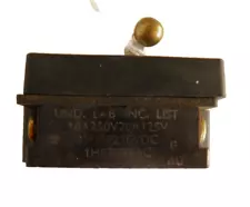 TOGGLE SWITCH with brass knob and brass screw terminals