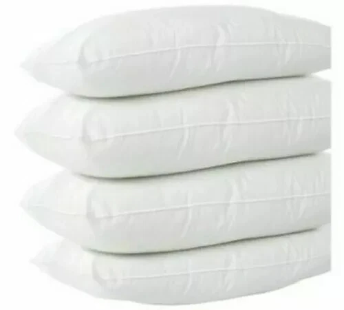 Hotel Quality Extra Filled Soft Bounce Back Bed Pillows Large Pillow pack of 4