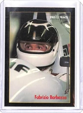 1991 ProTrac's Formula One #43 Fabrizio Barbazza AGS Racing Card NM-MT  ID:19182