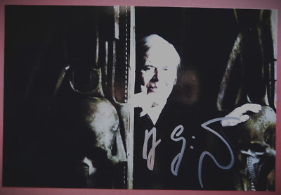 HR Giger   - Schweizer Super-Künstler - Echt-Foto mit Original-Autogramm - Super