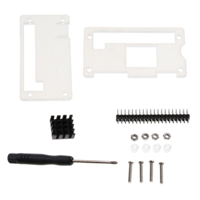 1Pack Acrylgehäuse Gehäuse Box Gehäusedeckel für Raspberry PI Zero Clear