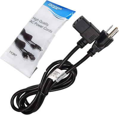 HQRP AC Power Cord for Gaggia Espresso Coffee Classic Baby Pure &Color Evolution