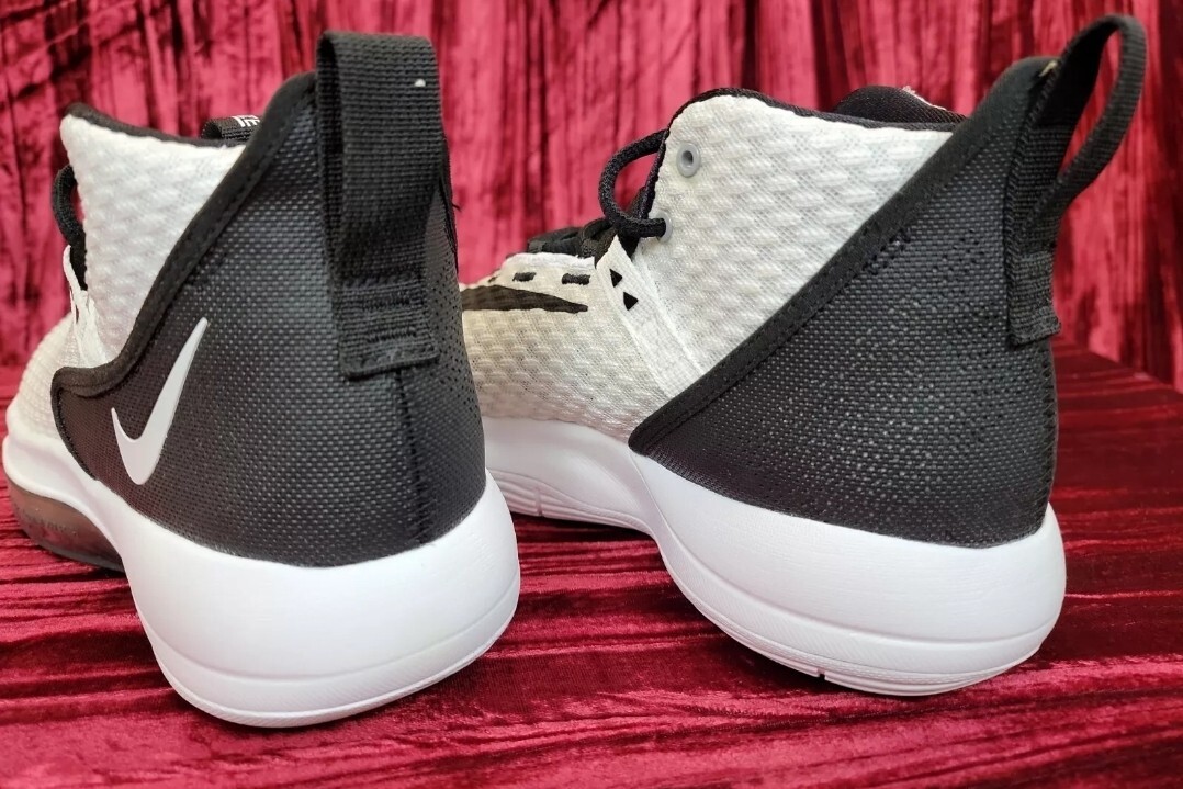 Nike Zoom Rize TB Basketball Shoes Mens Size US 4 EUR 36 Style Code BQ5468-100 Nike Zoom Rize TB Basketball Shoes White Black BQ5468-100  main image 3