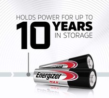 48X 24X Energizer MAX AAA Batteries Long Lasting Power Alkaline – Bulk Pack — image 6