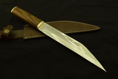 Seax Viking Hilda D2 Steel Sheesham Beautiful Handle + Sheath