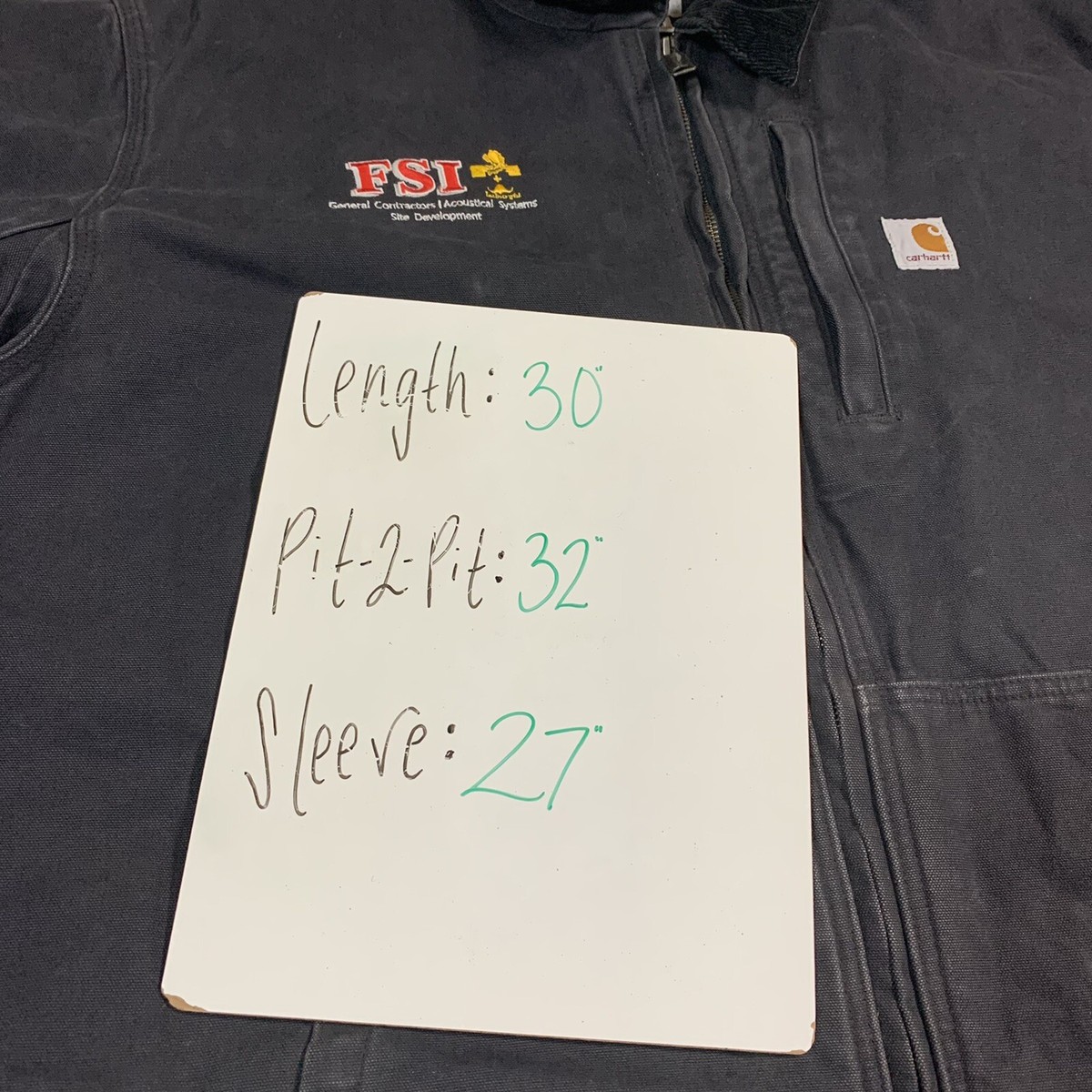 Carhartt Detroit Jacket FSI General Contractor Men