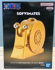 One Piece SOFVIMATES Golden Den Den Mushi Banpresto Figure Anime