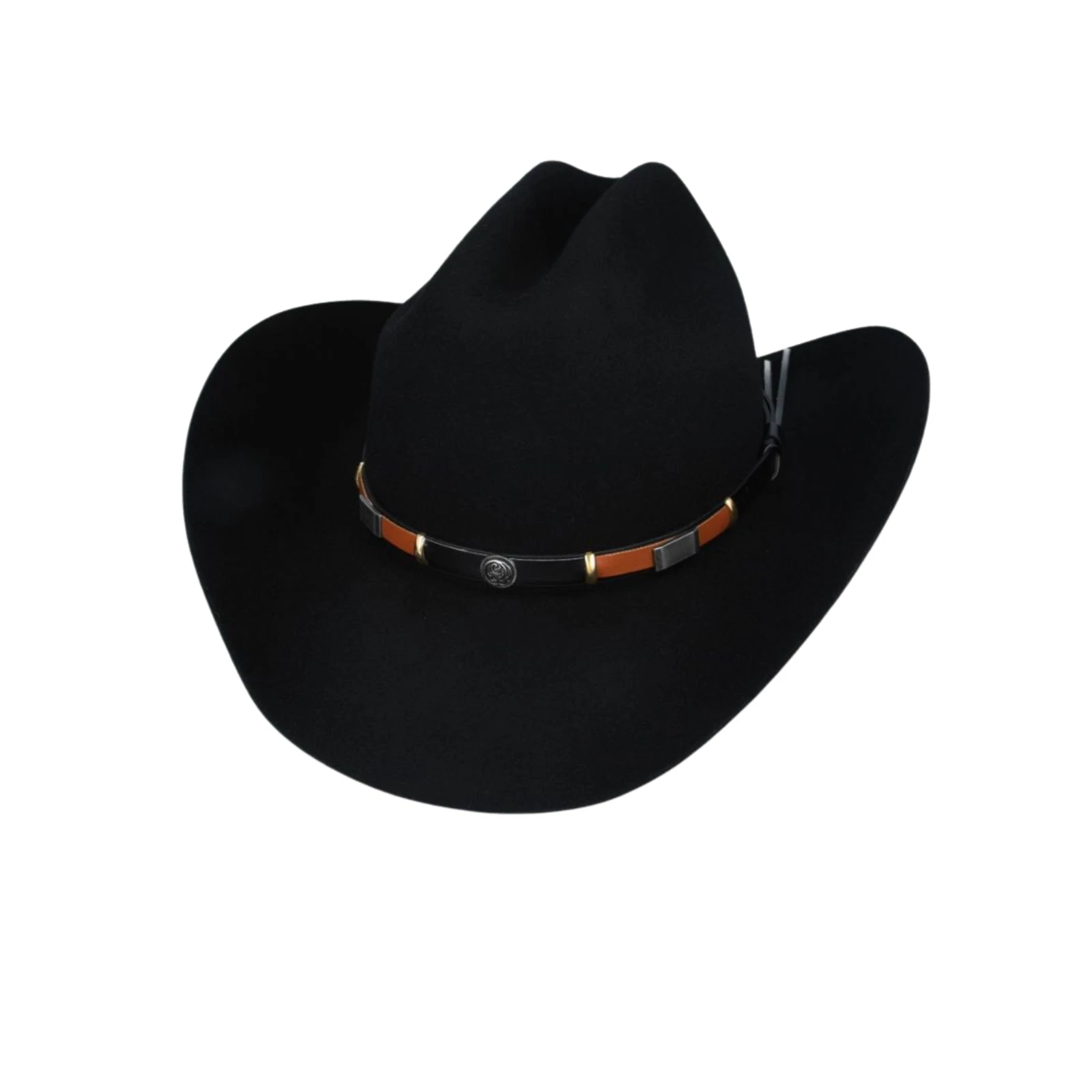 Cowboy Hat by Gladwin Bond –Wool Felt Wide Brim Fedora Sun Hat Western Cattleman