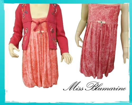 miss blumarine vestito per da bambina bimba elegante abito abiti vistiti 6  anni | eBay