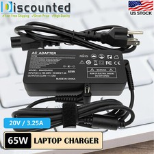 New 65W 20V 3.25A AC Power Adapter Supply Charger For Lenovo IdeaPad V470 V570