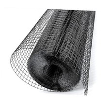 Hardware Cloth 1/2 inch 24 x 50 ft 19 Gauge - Black 1/2" 24" x 50