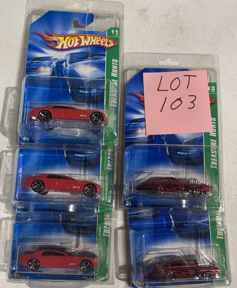 5- Hotwheel Treasure Hunts 2007