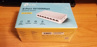 Genuine Brand New 8 Port 10/100 Mbit TP-LINK Network Switch (TL-SF1008D)