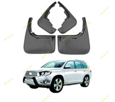 For 2009-2011 Toyota Highlander Black Car Mud Flap Flaps Splash Guard Mudguards For 2009-2011 Toyota Highlander Black Car Mud Flap Flaps Splash Guard Mudguards