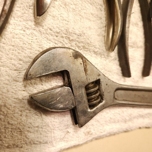 Vintage UTICA Tools Adjustable Wrenches, Pliers, Cutters USA Made Tools - Picture 10 of 12