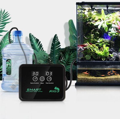 Misting System, Smart Timer Reptile Mister Fogger Terrariums Humidifier