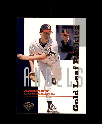1995 Leaf Gold Rookies #16 Andrew Lorraine California Angels