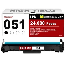 051 Drum (No Toner) for Canon MF263dw MF266dw LBP161dw Printer