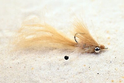 Crafty Brown Shrimp Fly | Mustad Duratin Hooks | Choose Hook #4 or #6