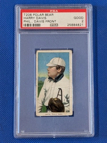 T206 Harry Davis PSA 2 (polar bear)