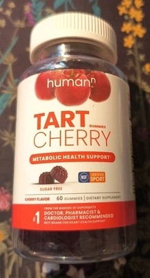Humann Tart Cherry Gummies - 60 Count 07/26