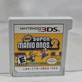 Nintendo 3DS Handheld Video Game Console Black CTR-001 (USA) W Charger And Game 