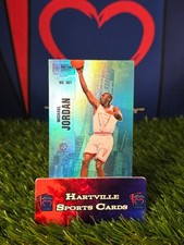 2022 Skybox Metal Universe Champions - Michael Jordan #001 Aqua Chicago Bulls