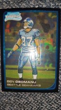2006 Bowman Chrome - Ben Obomanu #25 (RC) Seattle Seahawks NFL NM Base Set