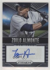 2014 Panini Prizm Prizm Signatures Zoilo Almonte #44 Auto 0o9
