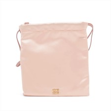 Miu Miu Drawstring 5NG010 Satin Pouch Pink