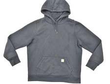 Carhartt Relaxed Fit Hoodie Sweatshirt Navy Blue Youth Large 12-14 Midweight