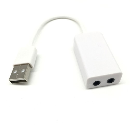 Sound Card Adapter Cable Usb Stereo Audio Interface for Pc 2.0 with Line - 第 5/11 張圖片