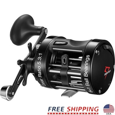 Chaos XS Round Baitcasting Fishing Reel 22lb Drag Smooth Casting Performance New