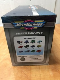 Micro Machines Super Van City Transforming Playset with 12 Vehicles