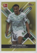 2021-22 Topps Finest Bundesliga Yellow Refractor 225/350 Jamie Leweling #66 09j5