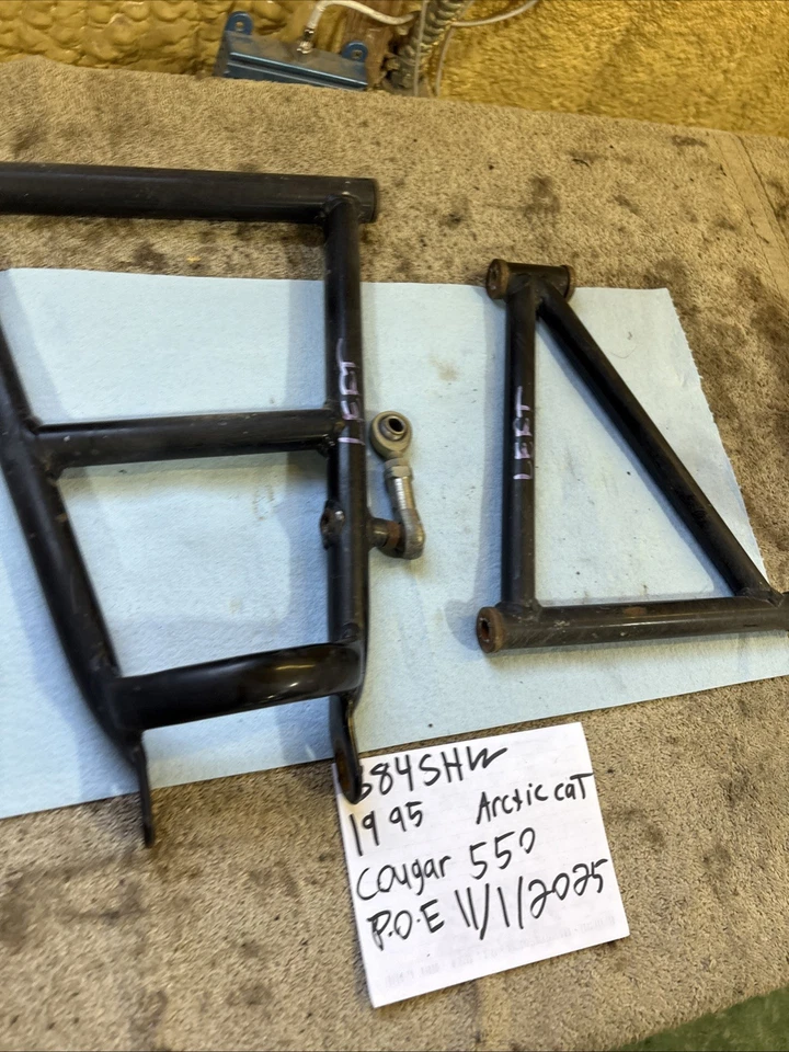 1995 Arctic Cat Cougar 550 Left Side Upper And Lower A Arms Control Arms 384 - Image 4 of 4