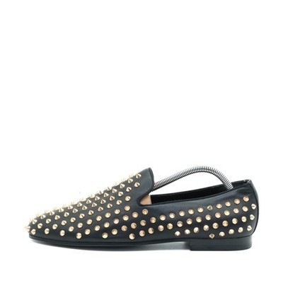 Saks Fifth Avenue Herren Nieten Slipper Halbschuhe Luxus Kollektion EU 41
