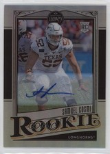 2021 Panini Legacy Rookies Premium Penmanship Silver Samuel Cosmi #189 Auto nd3
