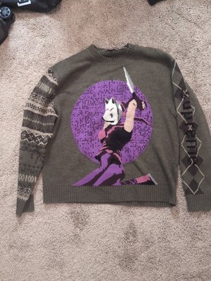SUPREME X YOHJI YAMAMOTO TEKKEN SWEATER SIZE L